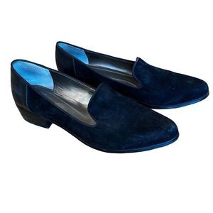 Tahari Luna Women’s Black Suede Loafer Low Heel Size 7